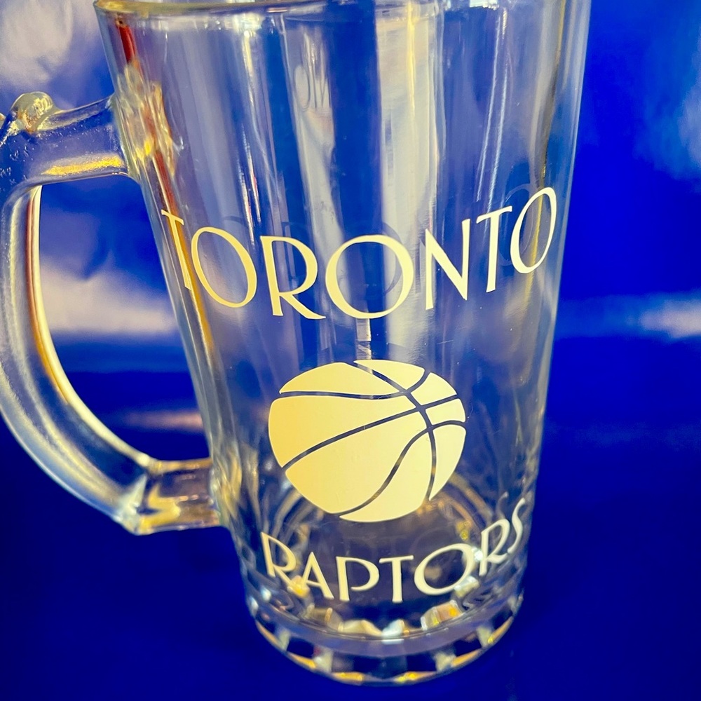 Personalized Glass Beer Mug / glass